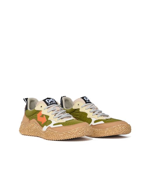 Sneakers Hana Wild Green in materiale riciclato Id. Eight | HANA UWILD GREEN